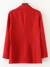 Load image into Gallery viewer, Slim Fit Double Breasted Blazer