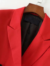Load image into Gallery viewer, Slim Fit Double Breasted Blazer
