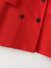 Load image into Gallery viewer, Slim Fit Double Breasted Blazer