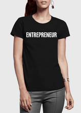 Load image into Gallery viewer, Entrepreneur Half Sleeves Women T-shirt